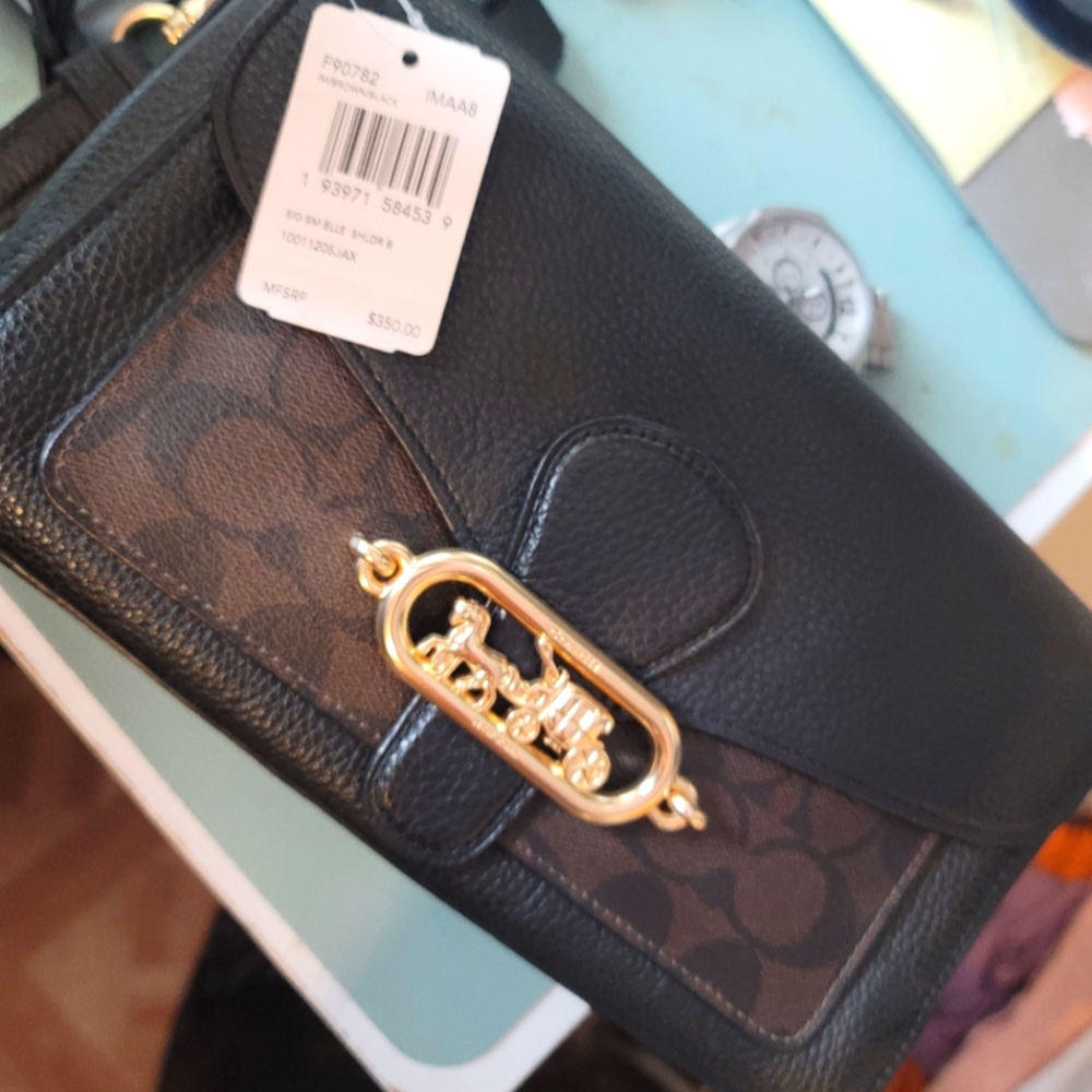 Coach Elle shoulder bag and wallet NWT